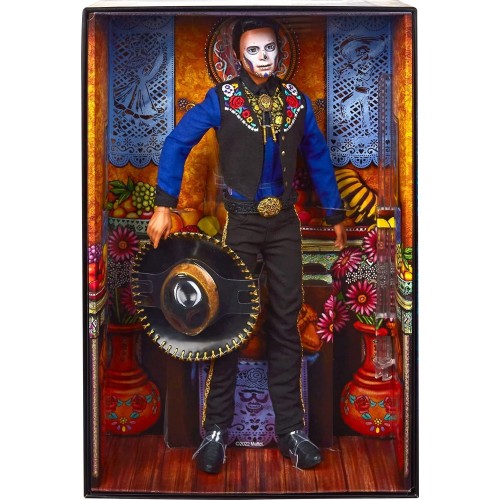 Mattel Barbie - Ken Day Of The Dead Doll, Multicolor HBY10 194735004997