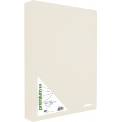 A&G PAPER School Folder Pp 4 Rings O-Ring Premium A4 Transparent (Spine 3Cm) 32212 5205616322125