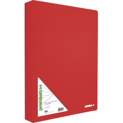 A&G PAPER School folder PP 2 rings Type O-ring Premium A4 Red (spine 3cm) 32207 5205616322071