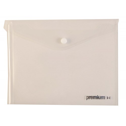 A&G PAPER Φάκελος PP Κουμπί Premium A4 
Διαφανές 26362 5205616930016