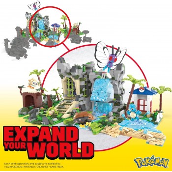 MEGA Pokemon Ultimate Jungle Expedition Building Set With 1362 Compatible Bricks And Pieces HHN61 194735073092