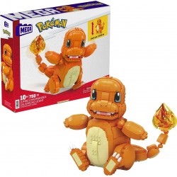 MEGA Pokemon Jumbo Charmander building set with 750 compatible bricks HHL13 194735070411
