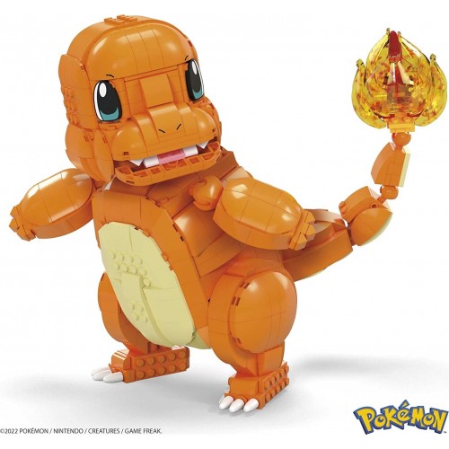 MEGA Pokemon Jumbo Charmander building set with 750 compatible bricks HHL13 194735070411