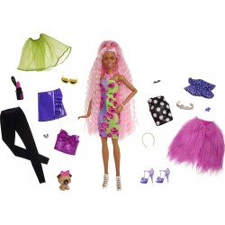 Mattel Barbie Extra Deluxe Doll And Accessories Set With Pet, Mix Match Pieces HGR60 194735056422