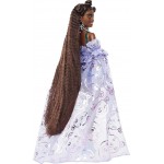 Mattel Barbie Extra Fancy Doll In Teddy-Print Gown With Sheer Train, Teddy Bear HHN13 194735072620