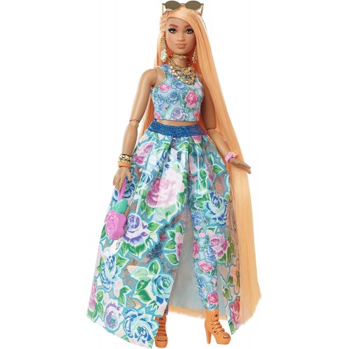 Mattel Barbie Extra Fancy - Florals HHN14 194735072552