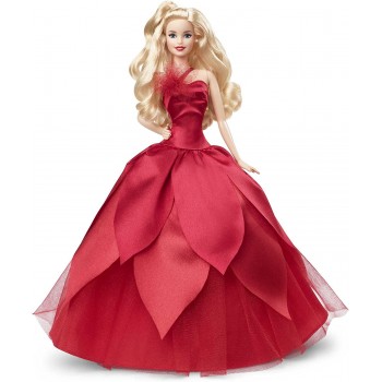 Mattel Barbie Signature 2022 Holiday Doll Blonde Hair, 6 Years And Up HBY03 194735004904