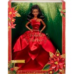 Mattel Barbie Merry Christmas Black HBY04 194735005116
