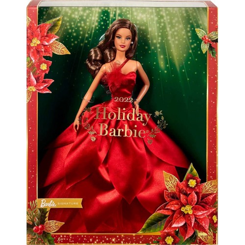 Mattel Barbie Merry Christmas Latina Doll HBY05 194735005031