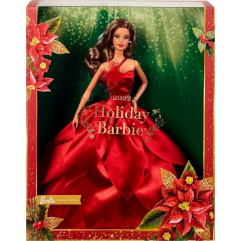 Mattel Barbie Merry Christmas Latina Doll HBY05 194735005031