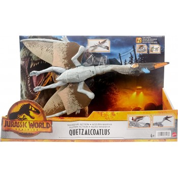 Mattel Jurassic World Dominion Massive Action Quetzalcoatlus Dinosaur Figure With Attack Movement HDX47 / HDX48 194735034161