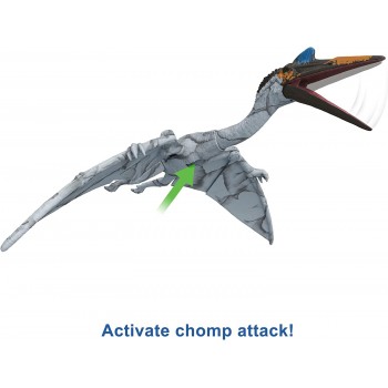 Mattel Jurassic World Dominion Massive Action Quetzalcoatlus Dinosaur Figure With Attack Movement HDX47 / HDX48 194735034161