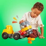 MEGA CAT Cement Mixer With Big Building Blocks, Buildng Toys For Toddlers 9 Pieces GFG11 887961761016