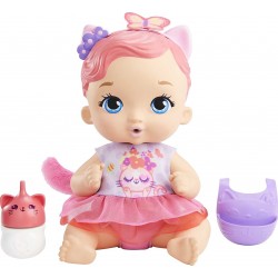 Mattel My Garden Baby Feed And Change Kitten - Γλυκό Μωράκι Γατάκι (Ροζ Μαλλια) HHL21 194735070497