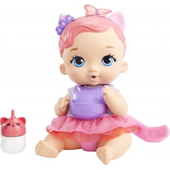 Mattel My Garden Baby Feed And Change Kitten Doll 12-In Accessories HHL21 194735070497