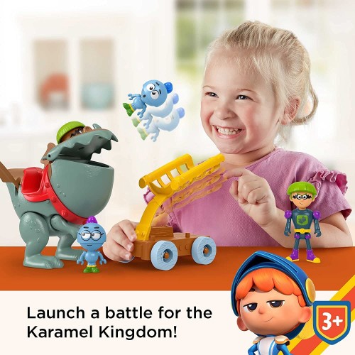 Mattel Gus The Itsy Bitsy Knight Ο Μικρός Ιππότης Σετ Μάχης HGP55 194735055319