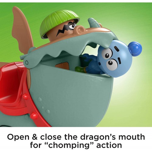Mattel Gus The Itsy Bitsy Knight Ο Μικρός Ιππότης Σετ Μάχης HGP55 194735055319