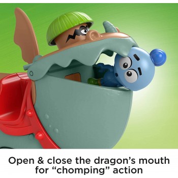 Mattel Gus The Itsy Bitsy Knight Ο Μικρός Ιππότης Σετ Μάχης HGP55 194735055319