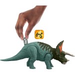 Mattel Jurassic World Dominion Roar Strikers Triceratops Dinosaur Action Figure With Motion And Sound HDX17 / HDX40 194735034000