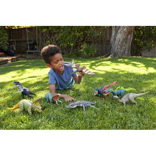 Mattel Jurassic World Νεοι Δεινοσαυροι Με Κινουμενα Μελη, Λειτουργια Επιθεσης & Ηχους Ichthyovenator HDX17 / HDX44 194735034093
