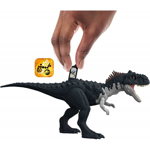 Mattel Jurassic World Νεοι Δεινοσαυροι Με Κινουμενα Μελη, Λειτουργια Επιθεσης & Ηχους Rajasaurus  HDX17 / HDX45 194735034024