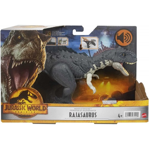 Mattel Jurassic World Νεοι Δεινοσαυροι Με Κινουμενα Μελη, Λειτουργια Επιθεσης & Ηχους Rajasaurus  HDX17 / HDX45 194735034024