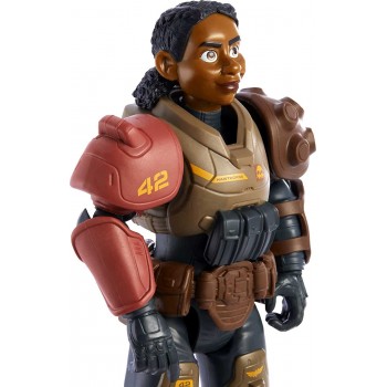 Mattel Disney Pixar Lightyear Space Ranger Gear Izzy Hawthorne Jr ZAP Patrol, Authentic 12 Inch Scale Figure And Accessories HHK