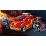 Playmobil City Action Μικρό όχημα Πυροσβεστικής με πυροσβέστες 71035 4008789710352