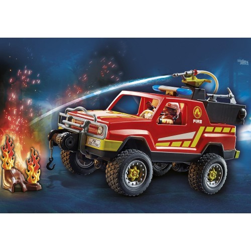 Playmobil City Action Πυροσβεστικό Όχημα Υποστήριξης 71194 4008789711946