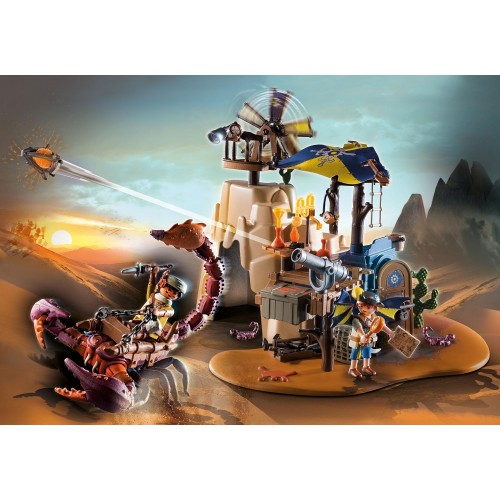 Playmobil Novelmore Sal'ahari Sands - Μυστική Βάση Με Γιγάντιο Σκορπιό 71024 4008789710246
