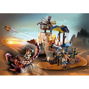 Playmobil Novelmore Sal'ahari Sands - Μυστική Βάση Με Γιγάντιο Σκορπιό 71024 4008789710246