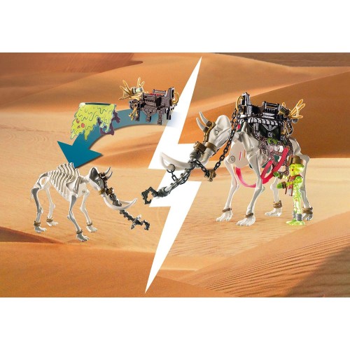 Playmobil Novelmore Sal'ahari Sands - Attack By Mammoth Skeleton 71027 4008789710277