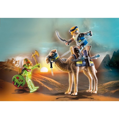 Playmobil Novelmore Sal'ahari Sands - Arwynn With Camel And Skeleton Warrior 71028 4008789710284