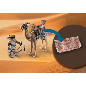 Playmobil Novelmore Sal'ahari Sands - Arwynn Με Καμήλα Και Σκελετός Πολεμιστής 71028 4008789710284