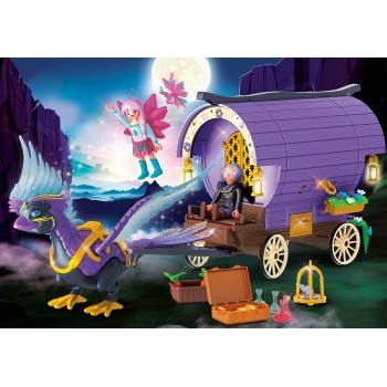Playmobil Ayuma Νεραϊδοάμαξα Με Πουλί-Φοίνικας 71031 4008789710314