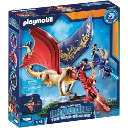 Playmobil Dragons: The Nine Realms - Wu And Wei With Jun 71080 4008789710802