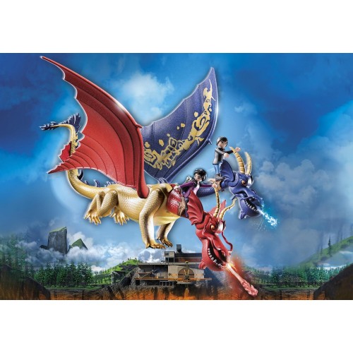 Playmobil Dragons: The Nine Realms - Wu And Wei With Jun 71080 4008789710802
