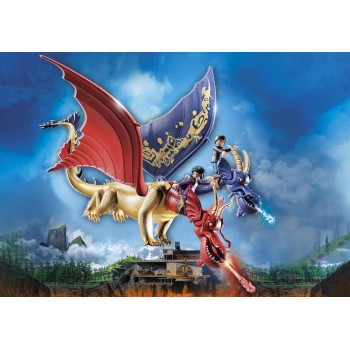 Playmobil Dragons: The Nine Realms - Wu And Wei With Jun 71080 4008789710802
