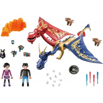 Playmobil Dragons: The Nine Realms - Οι Wu Και Wei Με Την Jun 71080 4008789710802