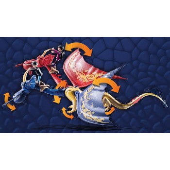 Playmobil Dragons: The Nine Realms - Οι Wu Και Wei Με Την Jun 71080 4008789710802