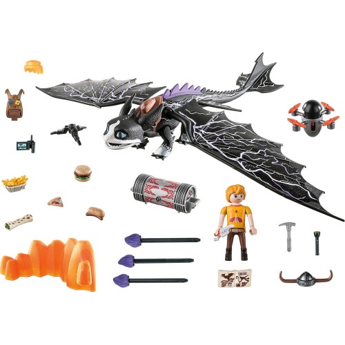 Playmobil Dragons: The Nine Realms - Thunder And Tom 71081 4008789710819