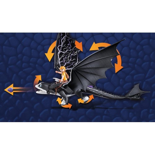 Playmobil Dragons: The Nine Realms - Thunder Και Tom 71081 4008789710819