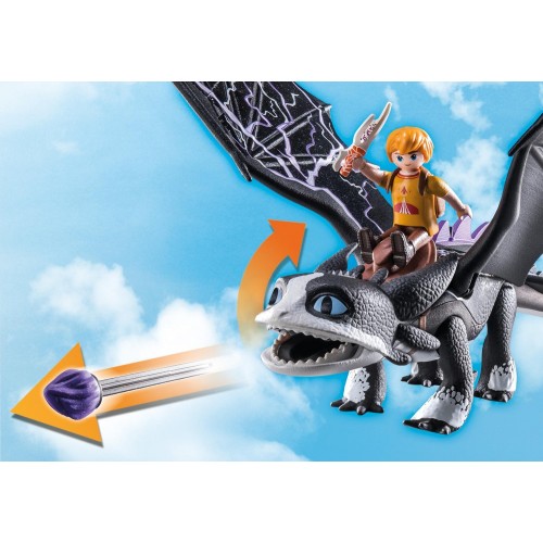 Playmobil Dragons: The Nine Realms - Thunder Και Tom 71081 4008789710819