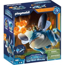 Playmobil Dragons: The Nine Realms - Plowhorn Και D'angelo 71082 4008789710826