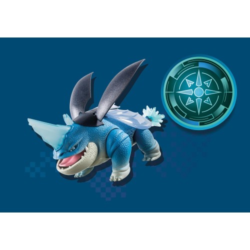 Playmobil Dragons: The Nine Realms - Plowhorn Και D'angelo 71082 4008789710826