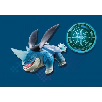 Playmobil Dragons: The Nine Realms - Plowhorn Και D'angelo 71082 4008789710826