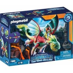 Playmobil Dragons: The Nine Realms - Feathers Και Alex 71083 4008789710833