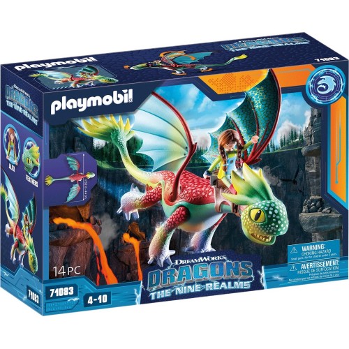 Playmobil Dragons: The Nine Realms - Feathers Και Alex 71083 4008789710833
