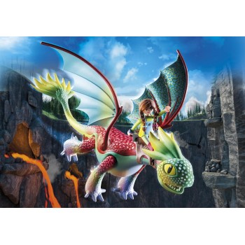 Playmobil Dragons: The Nine Realms - Feathers Και Alex 71083 4008789710833
