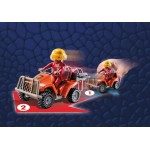 Playmobil Dragons: The Nine Realms - Phil With Four -Wheeled ATV Motorcycle 71085 4008789710857